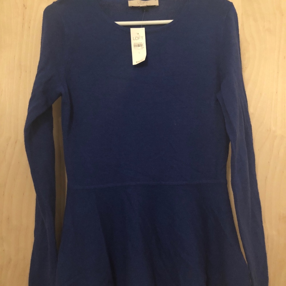 Blue sweater